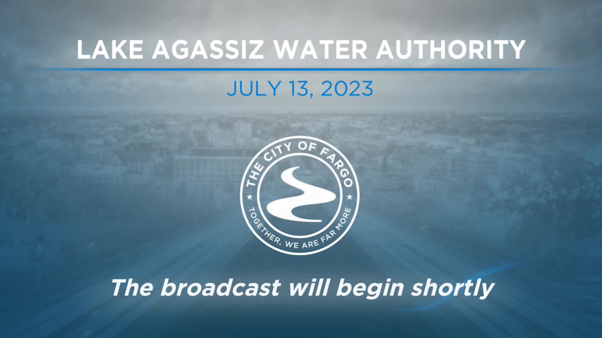 Lake Agassiz Water Authority - LIVE