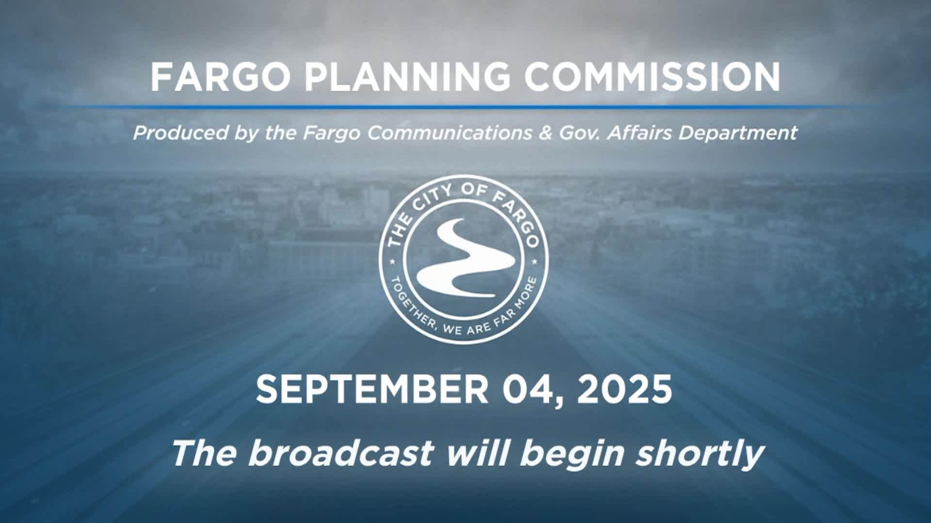 Fargo Planning Commission - 09.04.2025
