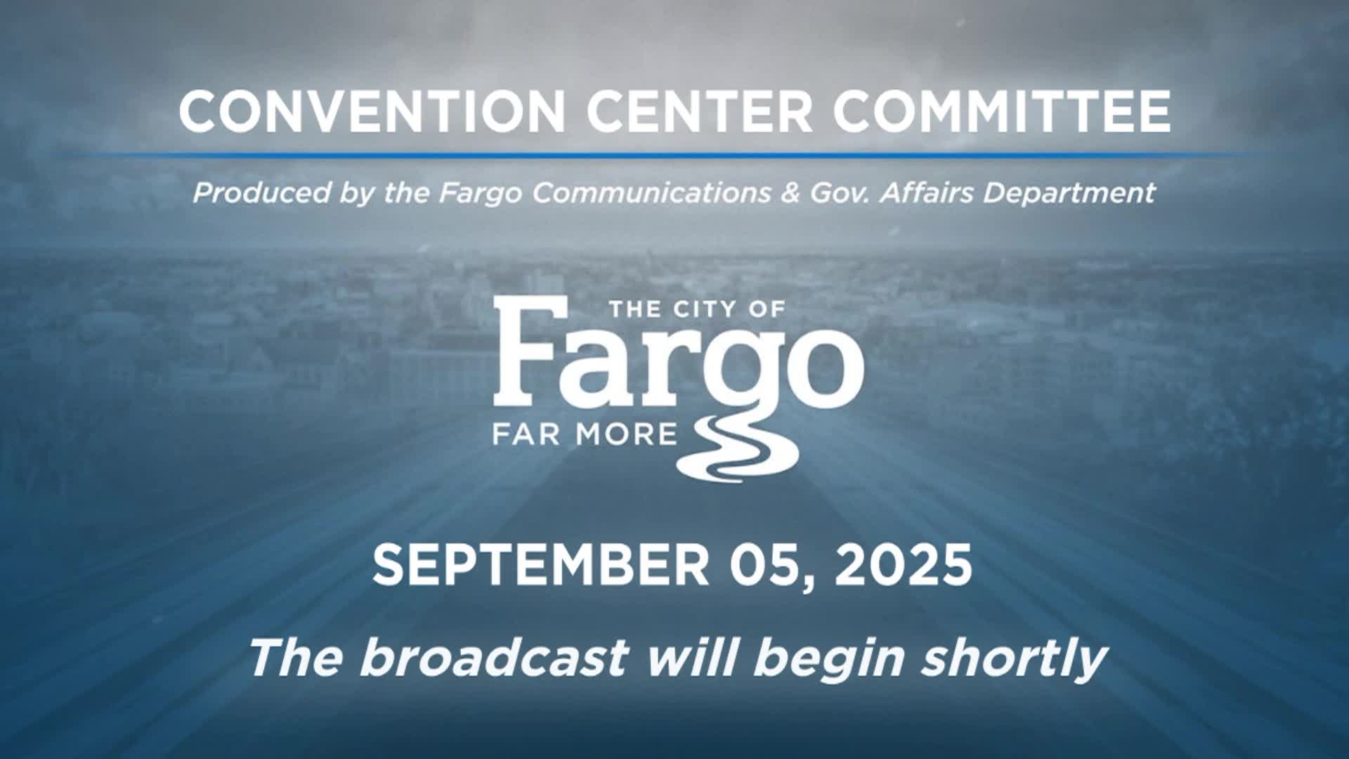 Convention Center Committee - 09.05.2025