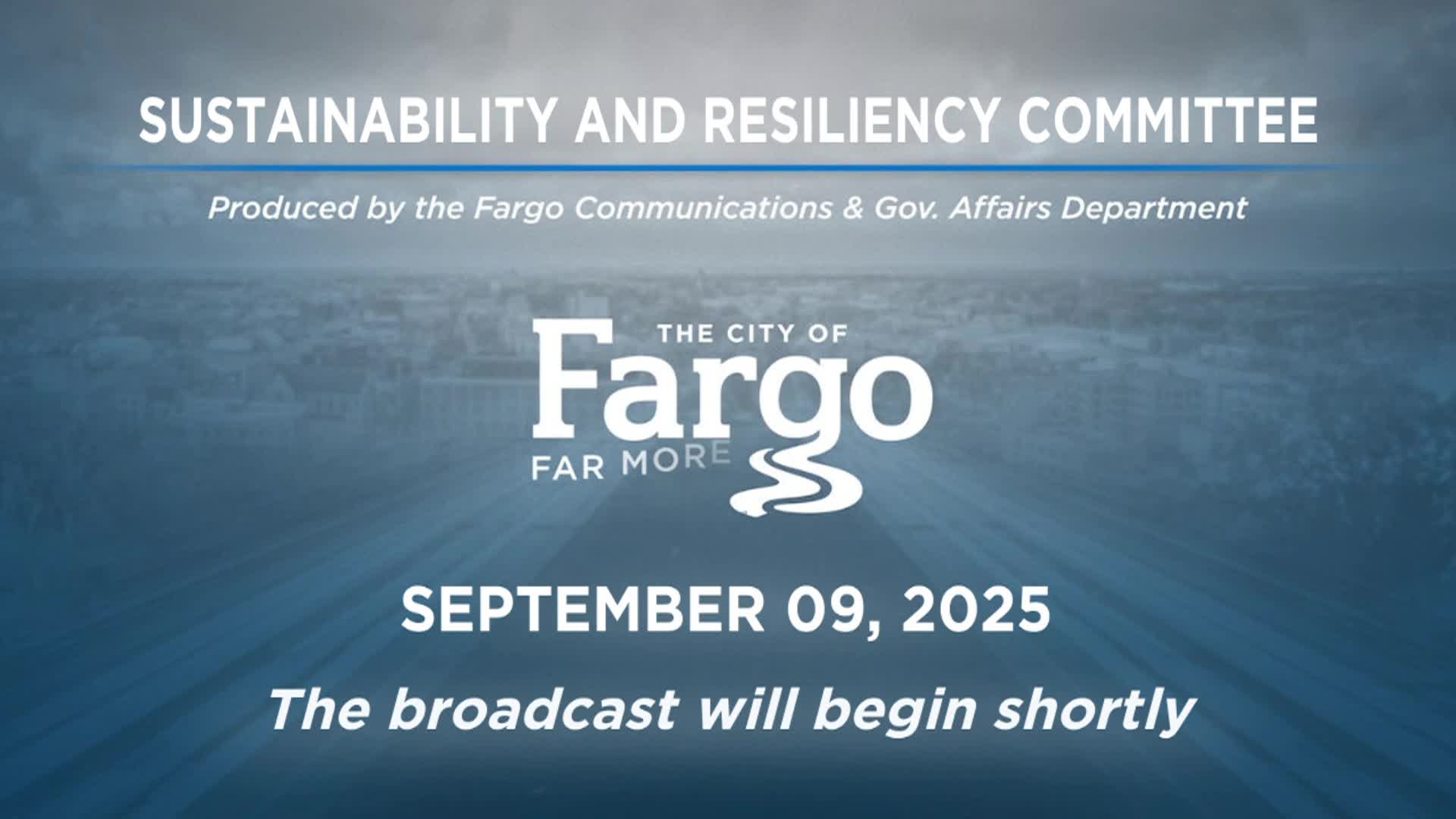 Sustainability and Resiliency Committee - 09.09.2025
