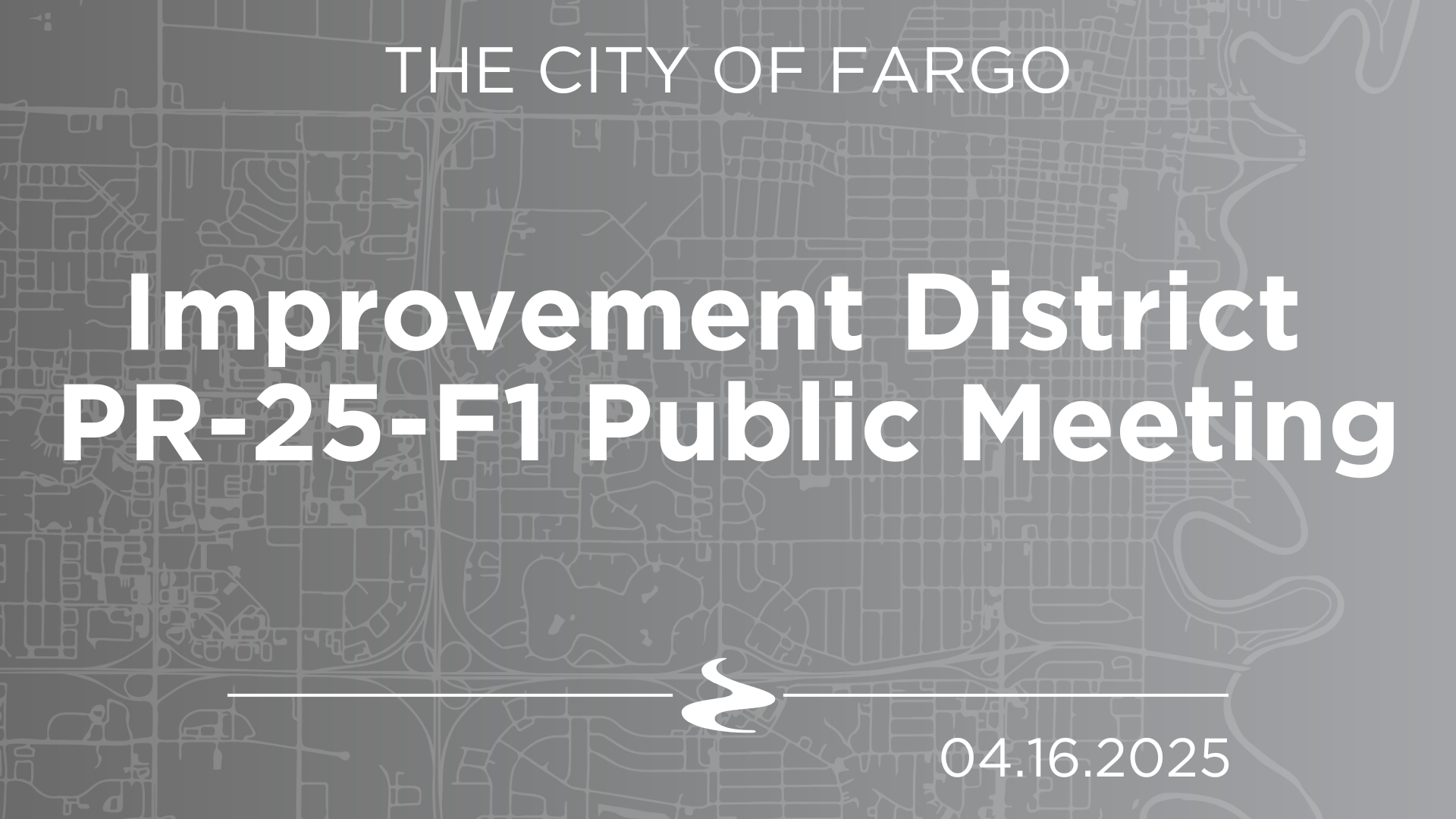 Improvement District PR-25-F1 Public Meeting - 04.16.2025