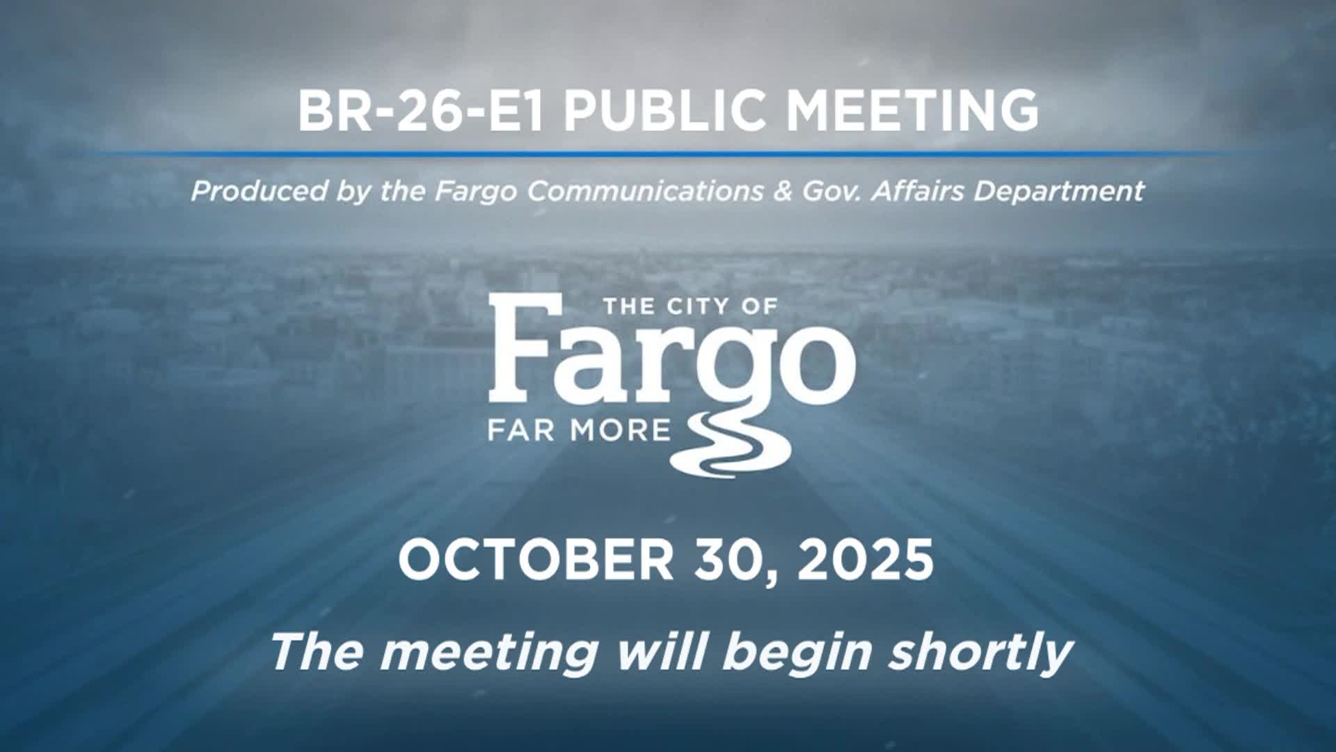  Project No. BR-26-E1 Public Meeting - 10.30.2025