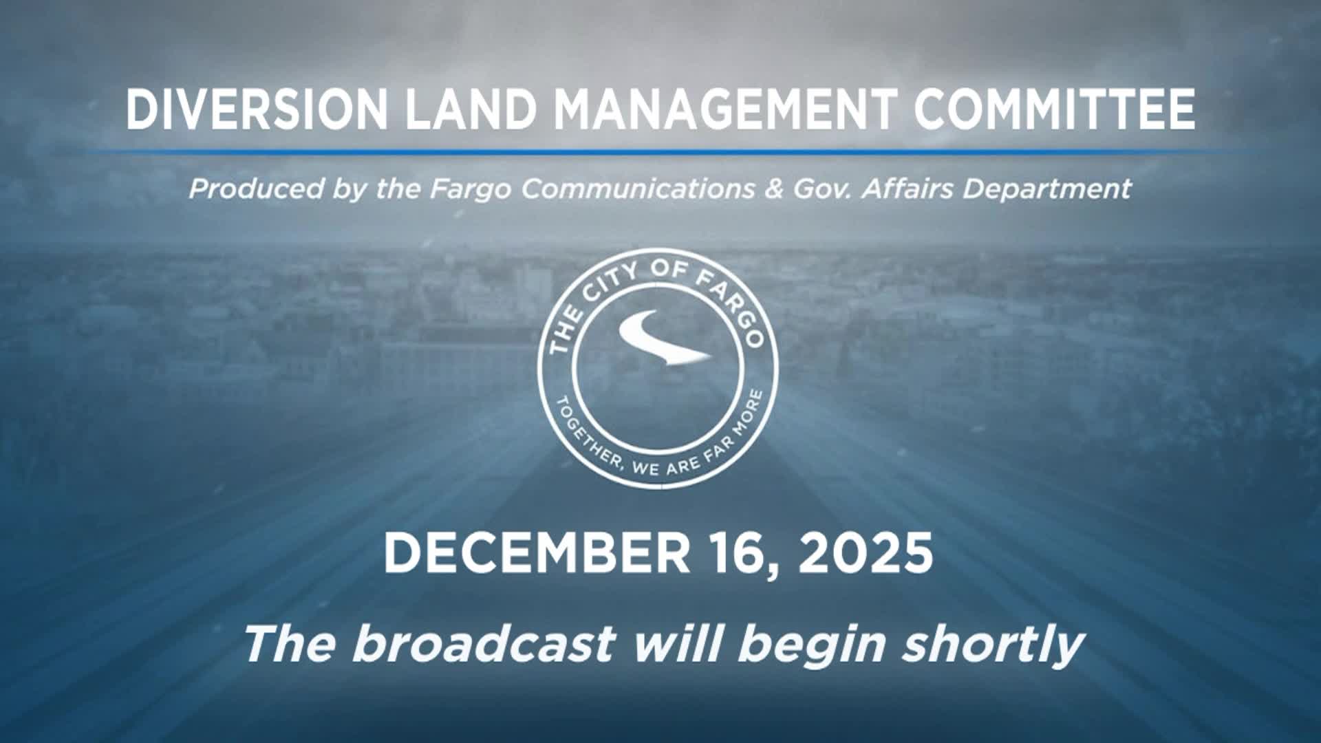 Thumbnail image for Diversion Land Management Committee - 12.17.2025